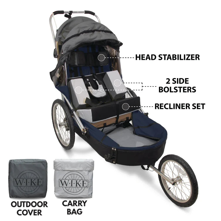 Wike Accessory Set for Special Needs Large Bike Trailer