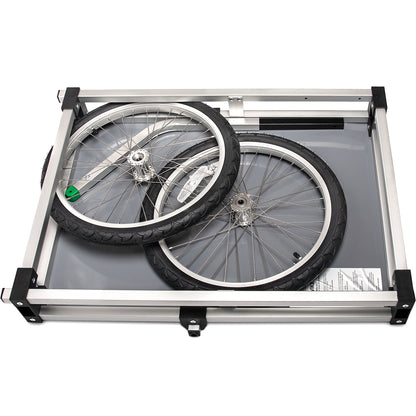 Wike Heavy Duty Flatbed Bike Trailer