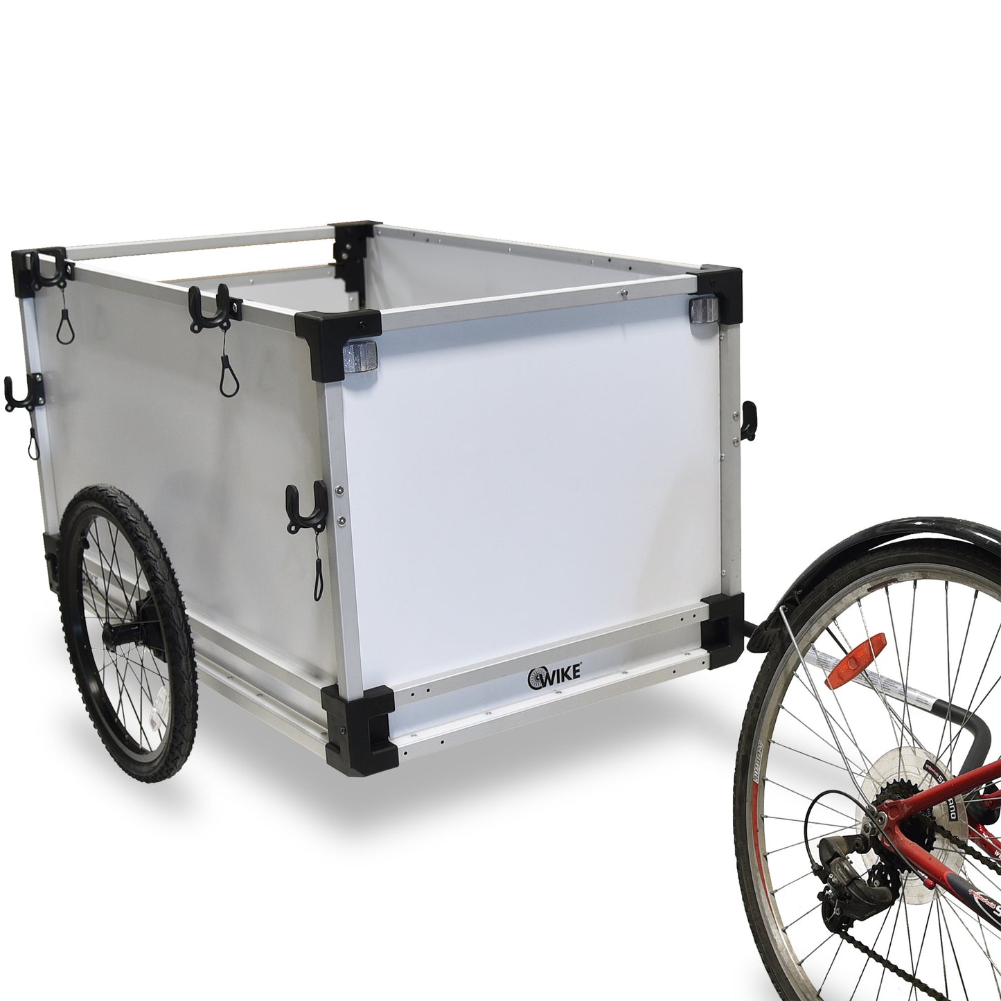 Wike Aluminum Landscaping & Utility Cargo Bike Trailer