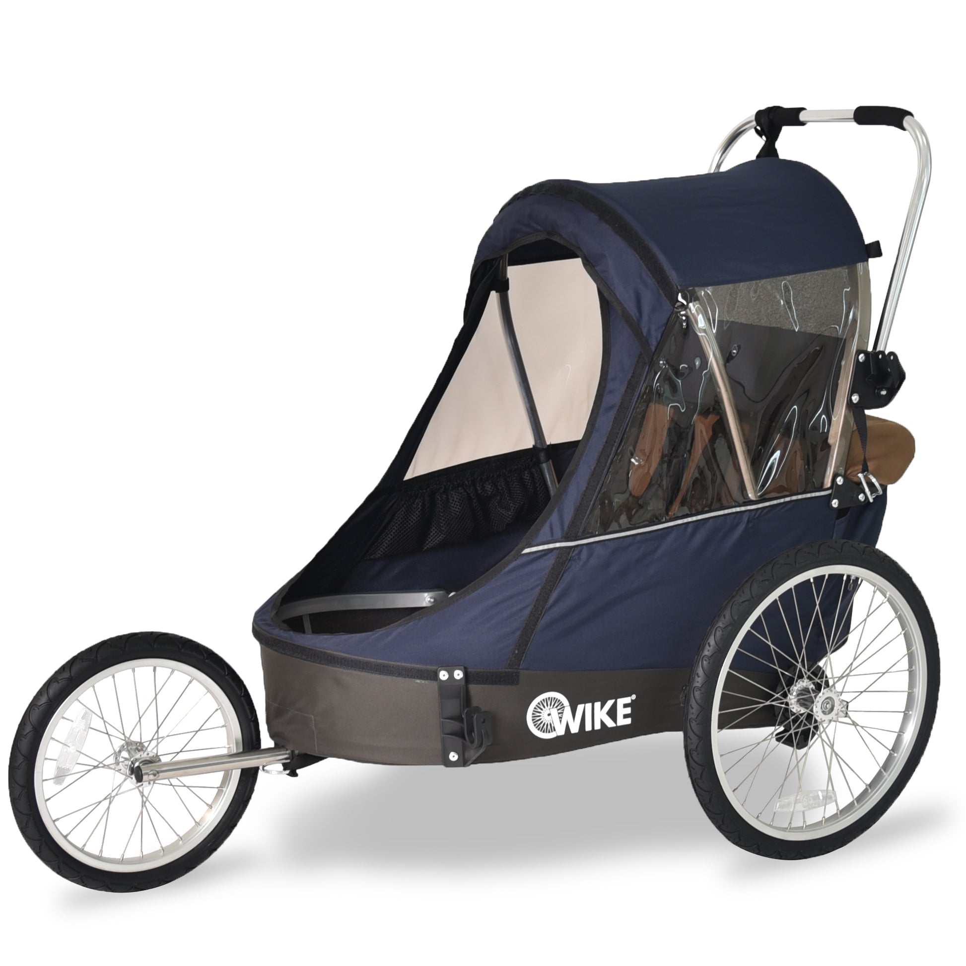 bike trailer double stroller Wike Premium Double Children's Bike Trailer with Stroller & Jogging Ki – Wike Inc. AU